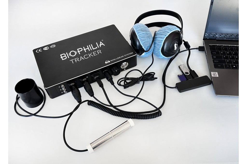 慢性閉塞性肺疾患のBIOPHILIA NLSスキャナー